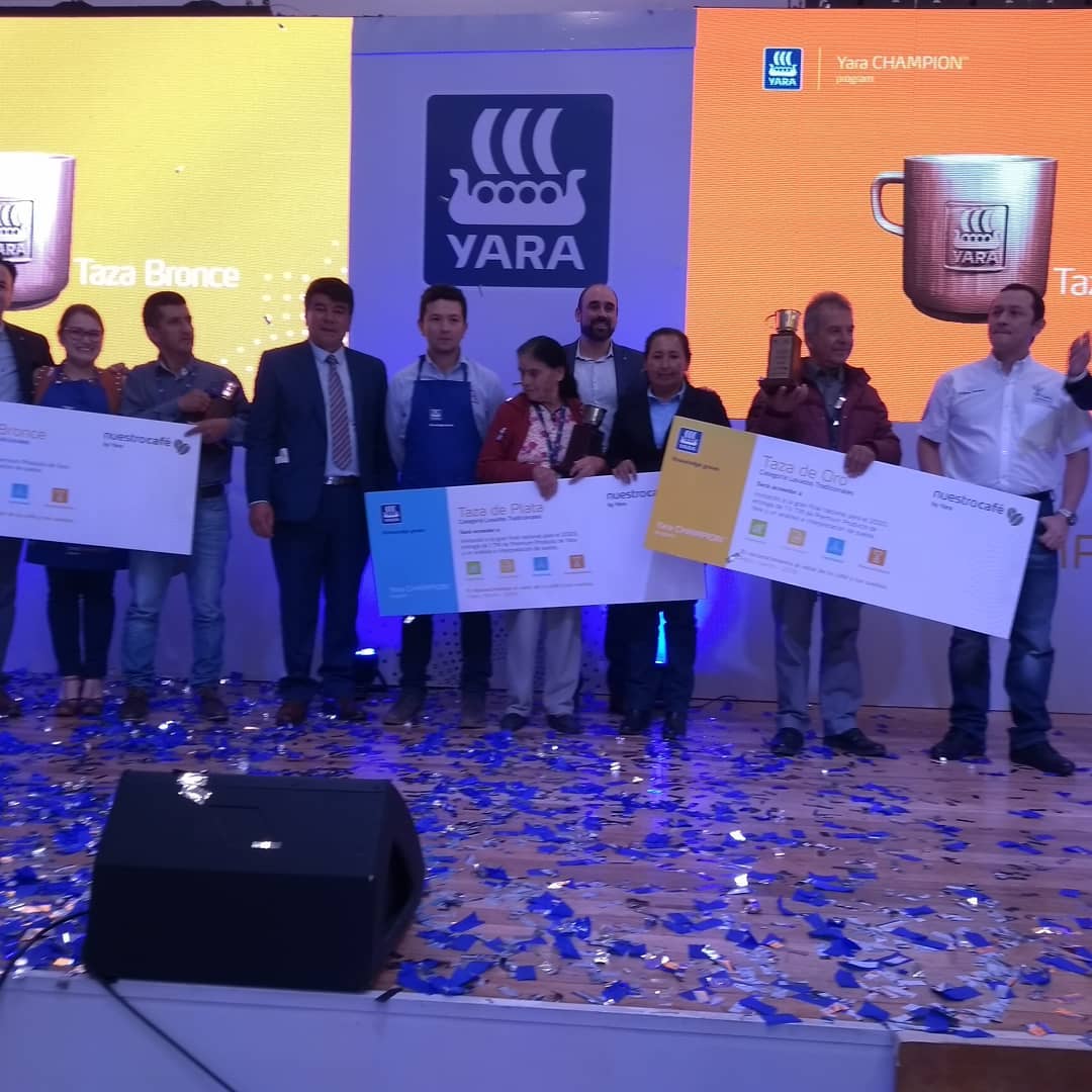 Ganadores concurso Yara Champion Program Nariño